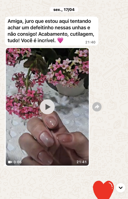 Feedback de aluna