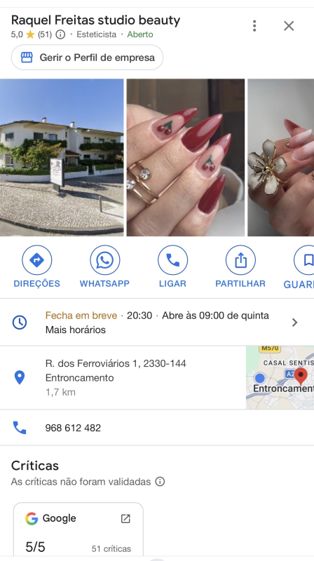 Feedback de aluna